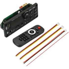 Resim Serfhyff Bluetooth 5.0 Mp3 Wma Wav Decoder Tahtası DC12V Amplifikatör USB Tf Fm Araba Ses Müzik Oyuncusu Hoparlör Hacim Kontrolü (Yurt Dışından) 