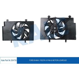 Resim KALE Fan Motoru Davlumbazlı Ford Bmax-fıesta Vı 380w-345mm 
