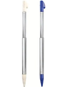 Resim Willowhaven 2 Adet Metal Stylus Kalem 3ds Xl Uyumlu 1 Beyaz 1 Mavi 