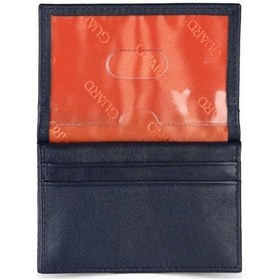 Resim Guard Leather Guard Lacivert Temi Nappa Deri Kartlık Çok Renkli 