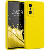 Resim M.TK Moveteck Xiaomi Mi 11T Uyumlu Kılıf Kamera Lens Korumalı Içi Kadife Silikon Iz Yapmaz Ipeksi His Liquid Renkli Yumuşak Silikon Lansman 