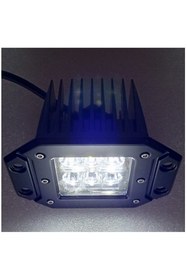 Resim orco ÇALIŞMA LAMBASI OFF ROAD PROJEKTÖR 10V & 30V 12 CM X 9 CM GÖMME MODEL 6 LED 