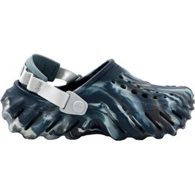 Resim Crocs Echo Marbled Clog 208454-0LE Unisex Terlik Yeşil 