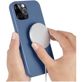 Resim İphone 12 Pro Max Uyumlu Zore Silksafe Wireless Kılıf-pembe Açık Pembe Açık 