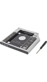 Resim BoblovSata 12.7 mm SSD Harddisk Kutusu Kızak 12.7mm Caddy 