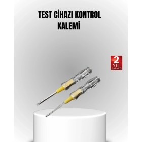 Resim Mey Ithalat® Neon Işıklı Elektrik Kontrol Kalemi 