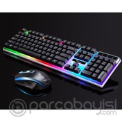 Resim Universal G21 Usb Led Işıklı Oyuncu Klavye Ve Mouse Set Universal G21 Usb Led Işıklı Oyuncu Klavye Ve Mouse Set