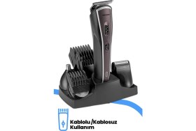 Resim Goldmaster IN-6100 Power 9 in 1 Erkek Bakım Seti 