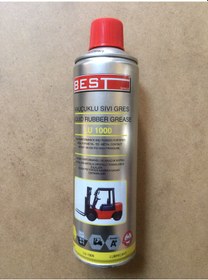 Resim Best Sprey Gres Yağ Kauçuklu Sprey Gres Yağlayıcı 500 Ml 
