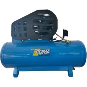 Resim Puma 300 Lt Döküm Kafa Kompresör 5,5 Hp, 12 Bar Çift Kademe 2 Piston 