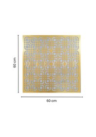 Resim Diecor Led Döşenebilir Asma Tavan Uyumlu 60x60 Tavan Paneli Sarı 60 X 60 Model:xa296 