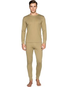 Resim Thermoform Active Yetişkin Termal İçlik Set Kum Çok Renkli 