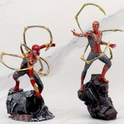 Resim MARVEL Örümcek Adam Koleksiyonluk Figürü - Detaylı Ağ Desenleri ile PVC Kahraman Heykeli, Kırmızı ve Mavi Tasarım, Ev veya Ofis Masası Sergisi için Mükemmel, Ofis Gösterimi | Aksiyon Pozu | PVC Heykel 