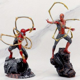 Resim MARVEL Örümcek Adam Koleksiyonluk Figürü - Detaylı Ağ Desenleri ile PVC Kahraman Heykeli, Kırmızı ve Mavi Tasarım, Ev veya Ofis Masası Sergisi için Mükemmel, Ofis Gösterimi | Aksiyon Pozu | PVC Heykel 
