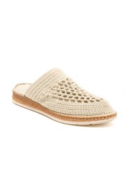 Resim Terlik Kadın Bbs Jmy John May Knitwear Slippers Cream Krem 