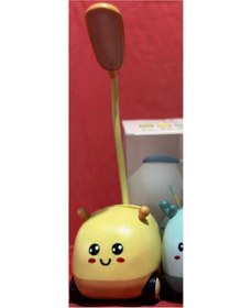 Resim Genel Markalar Çocuk Odası Sevimli Kalem Tutucu Ve Çalışma Masa Lambası - Çok Fonksiyonlu Tekerlekli 