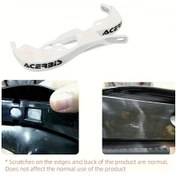 Resim Hightower Beyaz Acerbi Motosiklet El Koruyucu - Ergonomik Pvc Handguard Tüm Motosiklet Ve Atv'ler İçin 