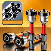 Resim 2 adet Yüksek Torklu Darbe Dayanıklı S2 PH2 Konumlandırma Tornavida Uç Seti - Güçlü Manyetik, Kaymaz, Darbe Dayanıklı, Yüksek Torklu - Hex Shank Endüstriyel Matkap Uç Seti Güç ve El Aletleri için 