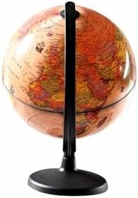 Resim Işıklı Antik Küre/Dünya Küresi 26 Cm Eğitici Harita Gece Lambası Yüksek Kalite, Çok Renkli 