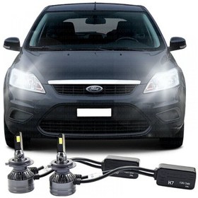 Resim Megamarket06 Ford Focus 2 Makyajlı Led Kısa Far Ampulü H7 Ultra 