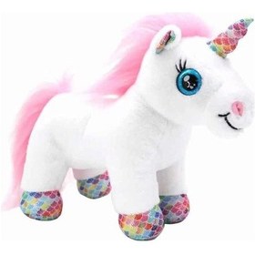 Resim Cutekins Taşıma Çantalı Peluş Unicorn Lou Lou Çok Rengi 