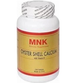 Resim Mnk Oyster Shell Calcium With Vitamin D Tablet 120 