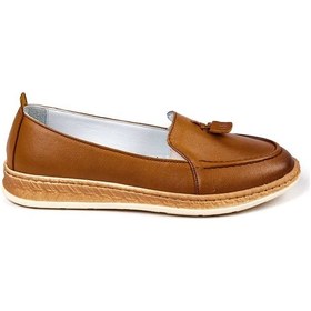 Resim Bestello Püsküllü Poli Loafer 020-049 Kadın Ayakkabı Taba 