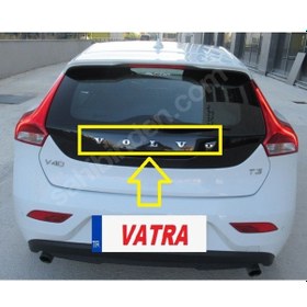 Resim V40 1.5 Premium 2015-2016 Uyumlu Volvo-t3 Ve V40 Bagaj Yazısı Seti 