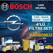 Resim Opel Corsa D 1.3 Cdtı Bosch Filtre Bakım Seti 2011-2015 (495301690) 