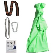 Resim Yystore Çocuk Hamak Kapalı Çocuk Salıncak Açık Elastik Hamak Asılı Sandalye Yeşil 