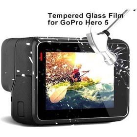 Resim Sanger Go207a Gopro Hero 5 için Kırılmaz Lcd Ekran Koruma Camı Çok Renkli 
