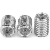 Resim İçi Boş Boru Bağlantı Parçası, Konveyör Gümüş Adaptörü Vida Seti 5 Adet , İç Ve Dış Dişli, Huiliang 