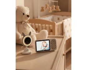 Resim Marsilyan Gece Görüşlü Bebek Telsizi Besleme Hatırlatıcılı LCD Ekran 