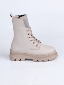 Resim Pink world E.70 Dil Taşlı Bot F.-Bej - 33 