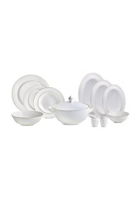 Resim Aryıldız Ardini Bone China 60 Parça Yemek Takımı Altın 