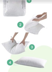 Resim Wo Home Visco Yastık Açık Beyaz 