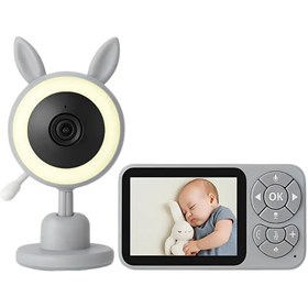 Resim Dijital Monitörlü, Sesli Akıllı Bebek Kamerası 