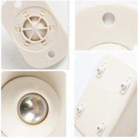 Resim Nirnisa Bilyeli Eşya Kaydırma Aparat Tekerlekli Yer Değiştirme 4 Adet 