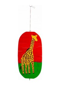 Resim Ahşap Dönence Zürafa No.2 