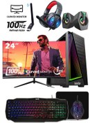 Resim Izoly FX50 İ5-3470 16GB 512GB Sata SSD Gt 740 4gb Gddr5 24"100Hz Oyuncu Masaüstü Bilgisayarı 