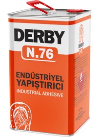 Resim Derby YAPIŞTIRICI 76/17 TENEKE 14 KG (TURUNCU DİZAYN) 