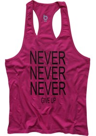 Resim BLUU Nevernever2 Fitness Gym Tank Top Sporcu Atleti 