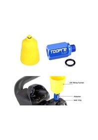 Resim Toopre Shimano Uyumlu Hidrolik Fren Hunisi Adaptörlü Siyah 