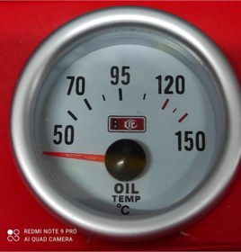 Resim KOTO Yağ Sıcaklık Hararet Göstergesi Saati Oil Temp 