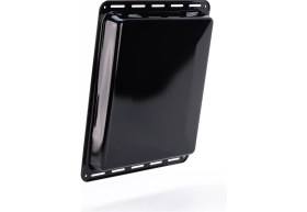 Resim Maggen Ankastre Emaye Fırın Tepsisi 42,2x37,5x4CM Bosch Siemens Beko Arçelik Vestel Profilo Uyumlu Siyah Renk 