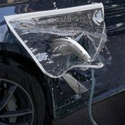 Resim Su geçirmez PVC EV Şarj Port Kapak, Evrensel Araba Fiş Koruyucu, Toz Geçirmez ve Yağmur Geçirmez Otomatik Şarj Aksesuarı, Kendinden Yapışkanlı Montaj, Tekrar Kullanılabilir Plastik Malzeme, Elektrikli Araç Şarj Ekipmanlarını Korur, Elektrikli Araç Ekipmanları | Şeffaf Kapak Tasarımı | Kendinden Yapışkanlı Dayanıklılık, EV Aksesuarı 