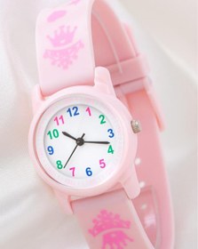 Resim Prenses Tacı Analog 6-13 Yaş Çocuk Kol Saati St-303843 