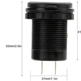 Resim Pano Tip Usb 3.0 + Type-c Araç Şarj Soketi 12-24v Mavi 