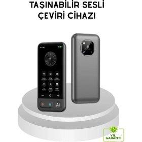 Resim Lims Store Taşınabilir Akıllı Tercüme Cihazı - Gerçek Zamanlı Ses ve Metin Çevirisi 