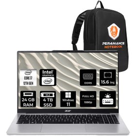 Resim ACER Aspire Lite i7 12650H 24GB DDR5 4TB SSD 15.6" FHD W11P Dizüstü Bilgisayar & PER4 Çanta 